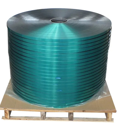 Зеленая химическая устойчивость ленты 0.2мм покрытая сополимером стальная