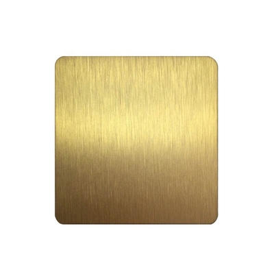 лист нержавеющей стали зеркала 316 8K золотой покрывает декоративный холоднопрокатный лист 1mm SS